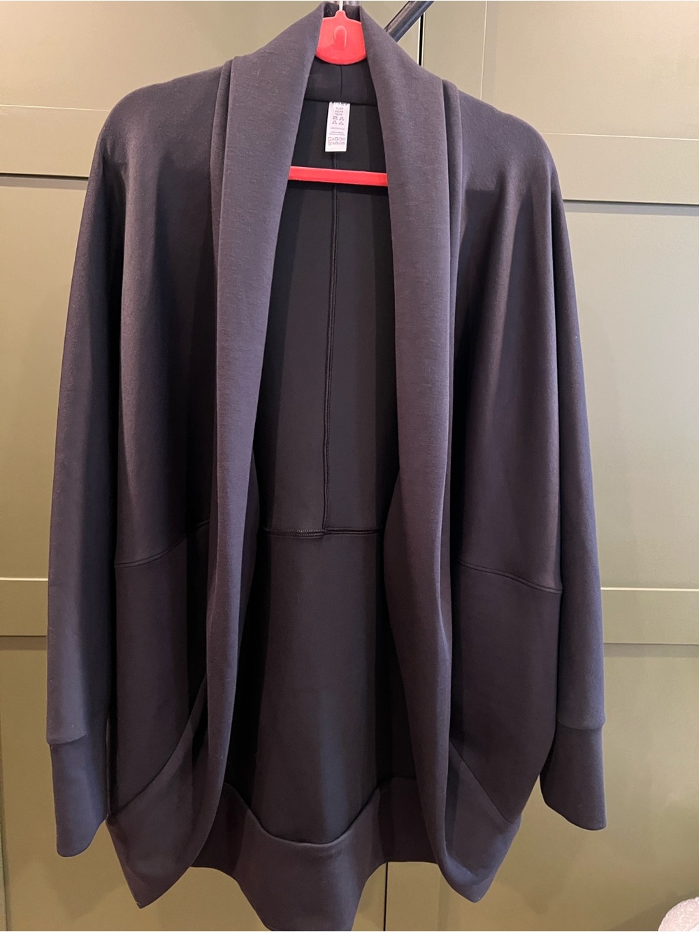 Spanx Women’s Shawl Collar Open Cardigan Jacket - Black